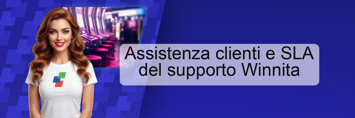Assistenza clienti e SLA del supporto Winnita