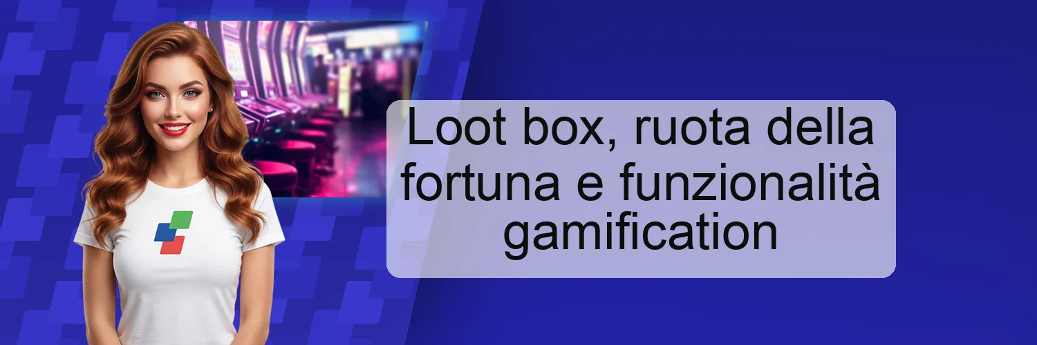 Loot box, ruota della fortuna e funzionalità gamification